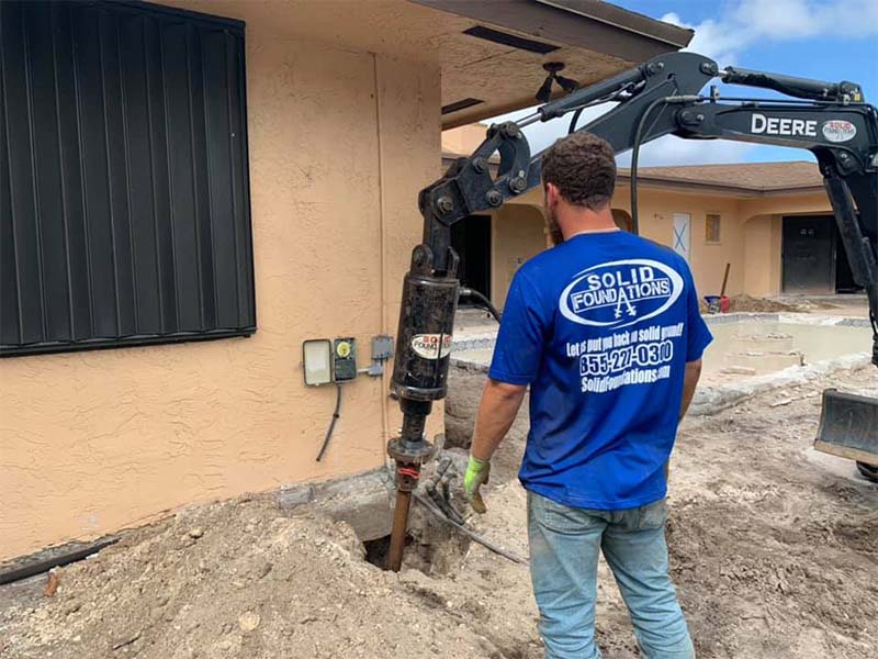 Foundation Repair in Palm Shores, FL