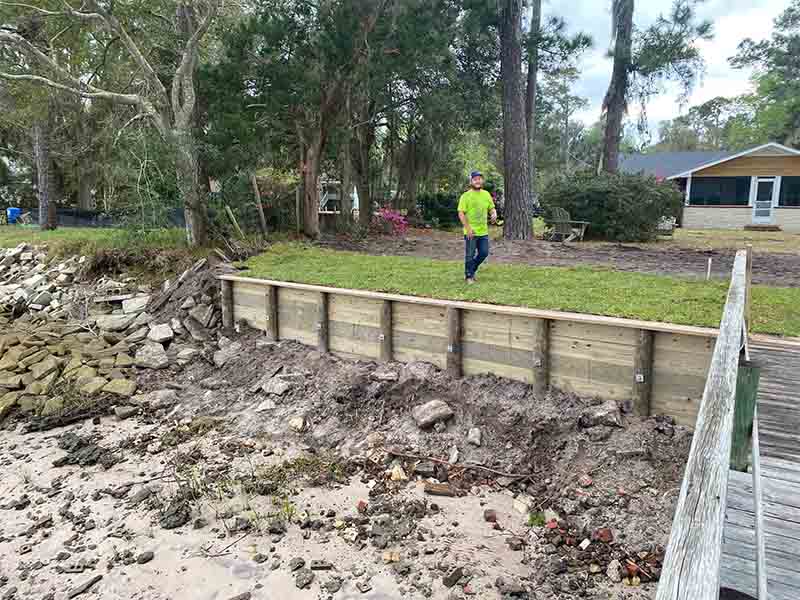 Seawall Repair in Cape Canaveral, FL